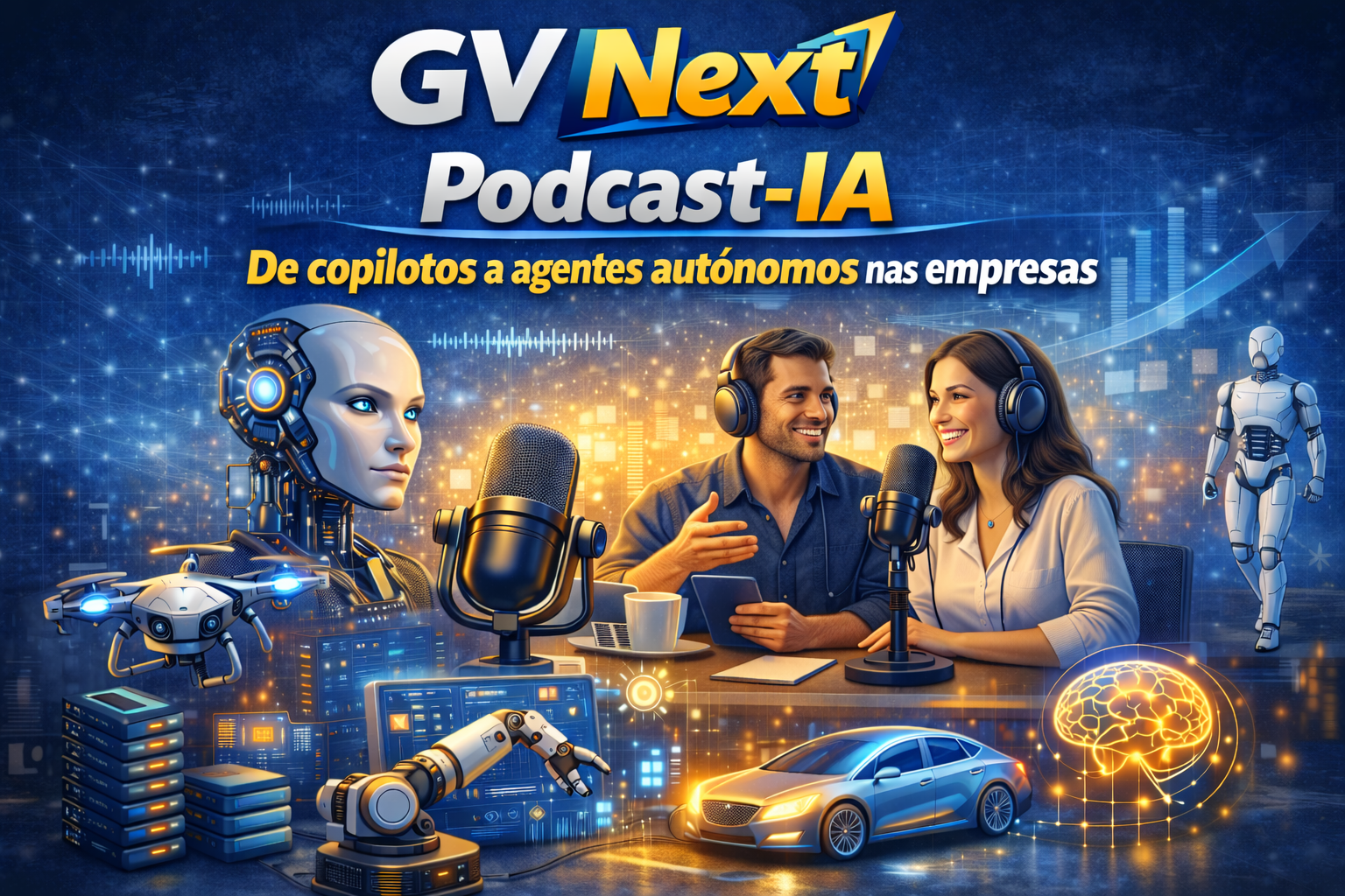 Podcast-IA-De copilotos a agentes autônomos nas empresas