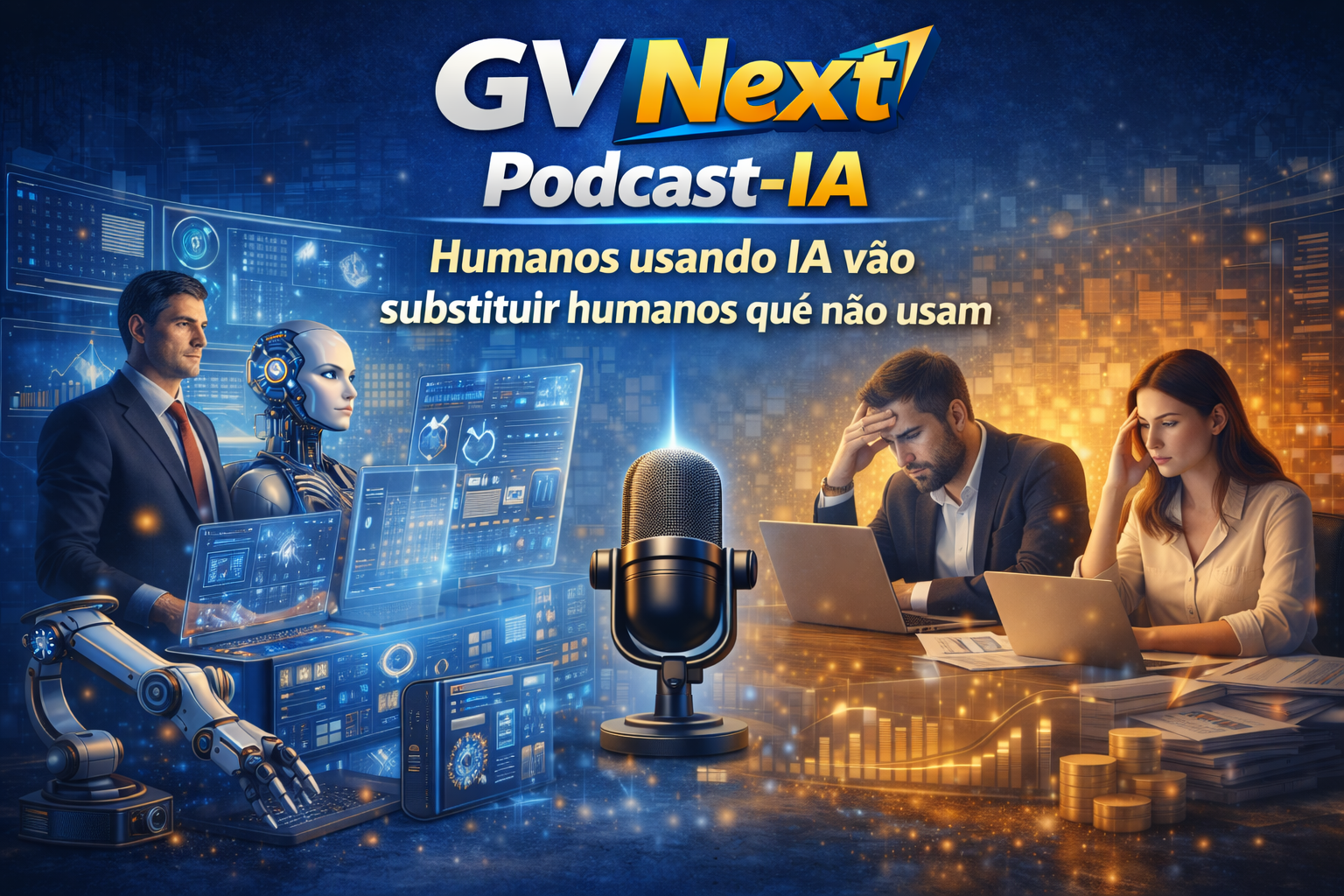 Podcast-IA automatiza a rotina e libera criatividade