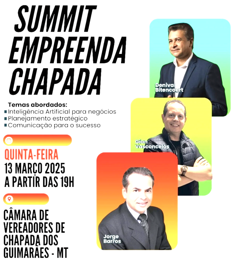 Palestra IA - Summit Empreenda Chapada