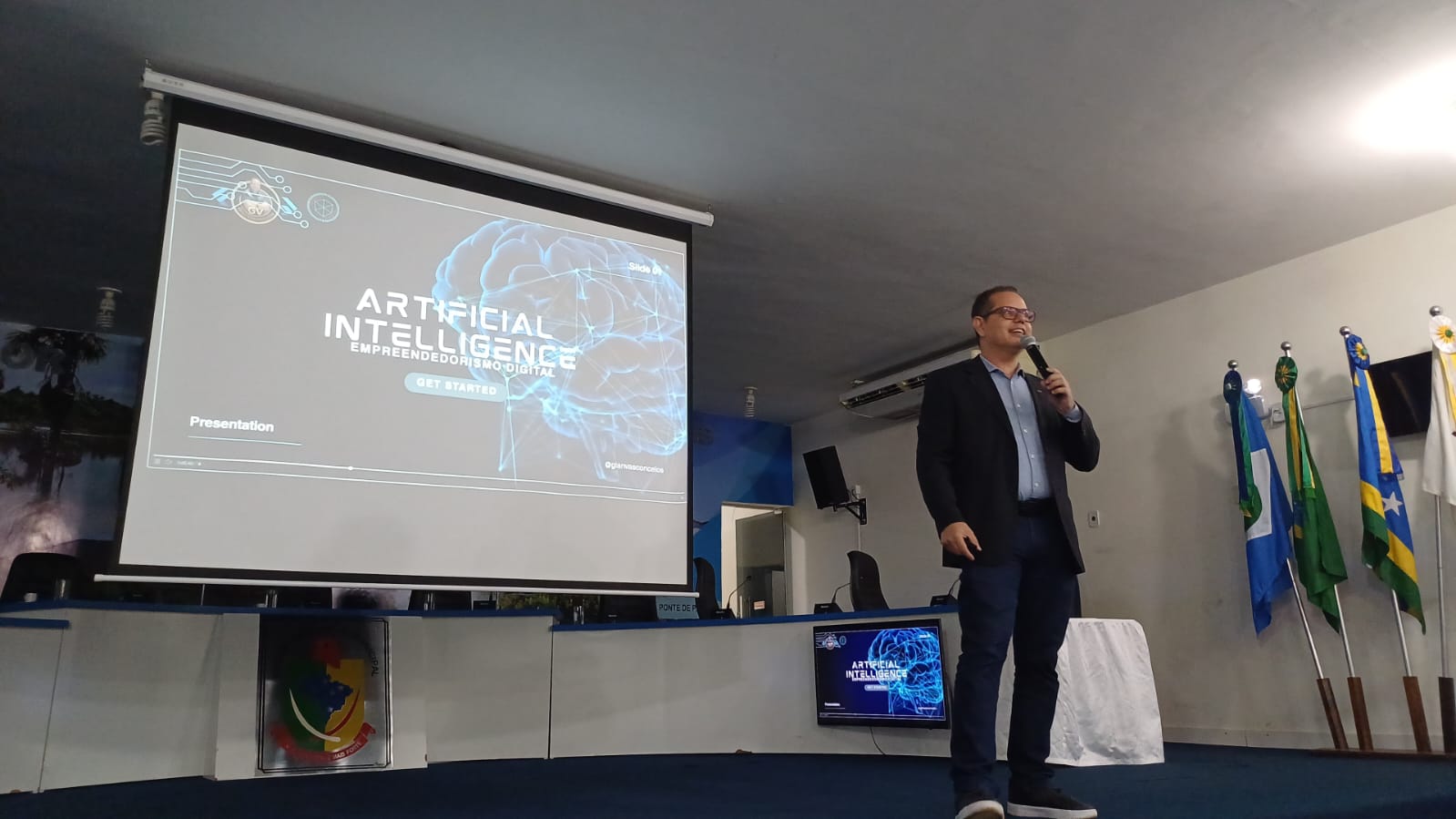 Palestra IA para negócios - Diamantino-MT - CRA-MT