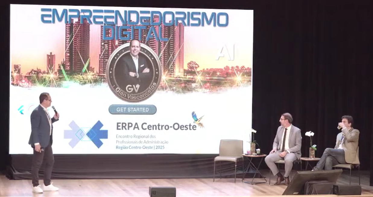 Palestra Empreendedorismo Digital com uso de IA no ERPA-CO (Campo Grande-MS)